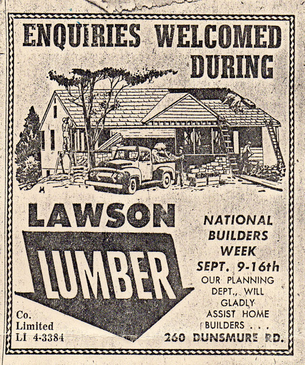 Lawson Lumber Home